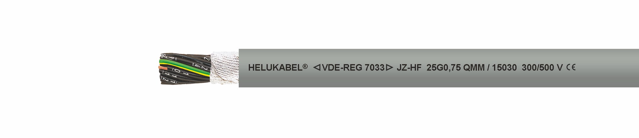 Cable Helukabel: JZ-HF (PVC)
