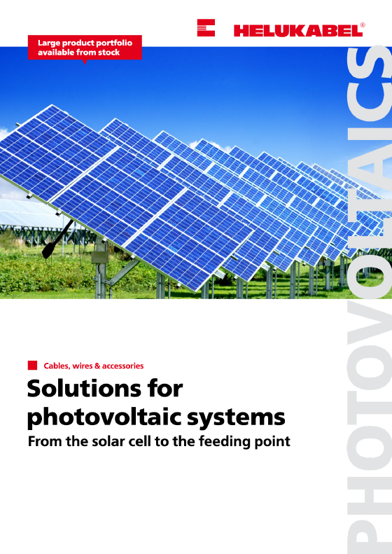 Catálogo de productos para la industria fotovoltaica